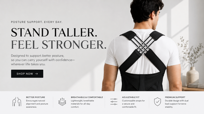 Adjustable Posture Corrector Belt for Men & Women